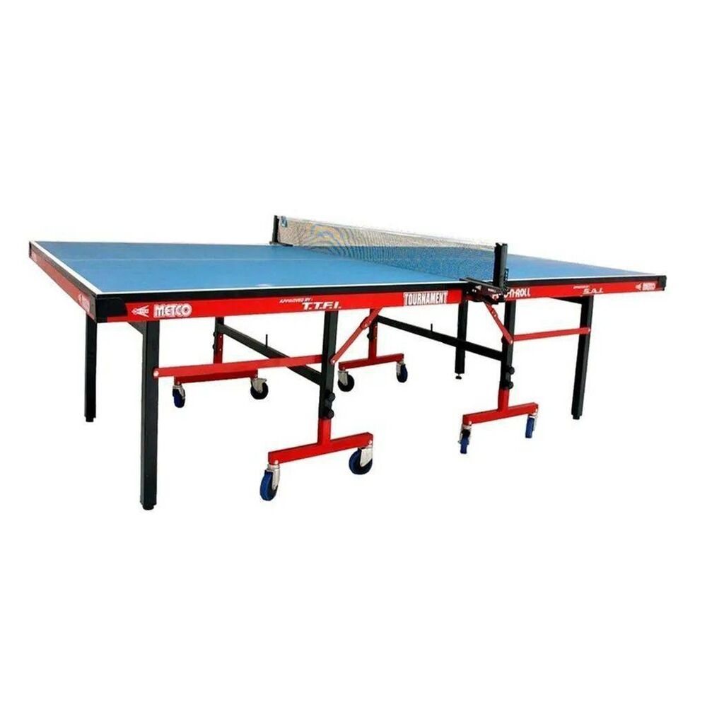 Metco Tournament Table Tennis Table Blue