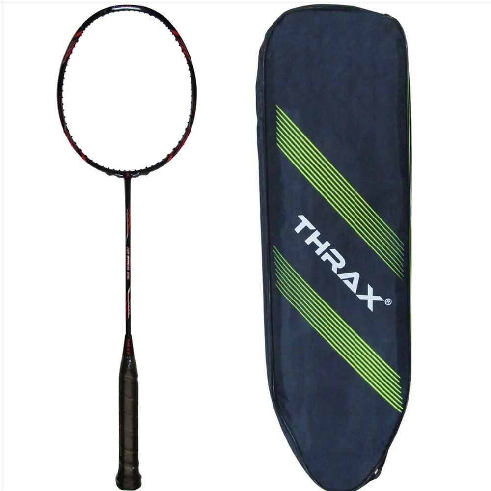 Thrax Air Strike 979 Lite 79 Gms weight 30 Lbs Tension Unstrung Badminton Racket
